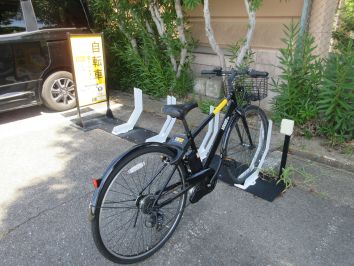 シェアサイクルのポート