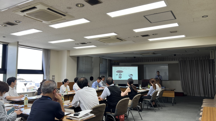 太田垣亘世氏によるセミナーの様子