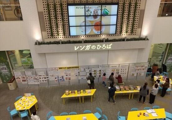 令和7年度の食育フェアの写真