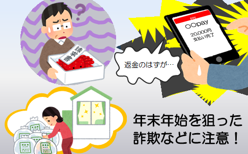 年末年始トラブル