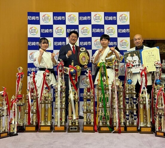 市長表敬の写真