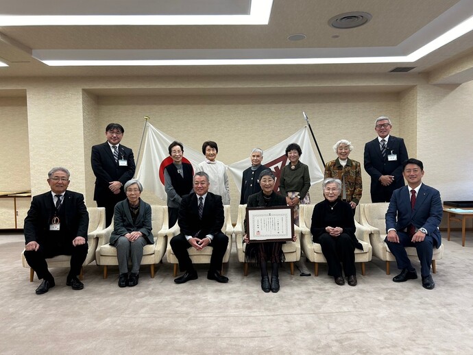 きょうちくとう賞授賞式