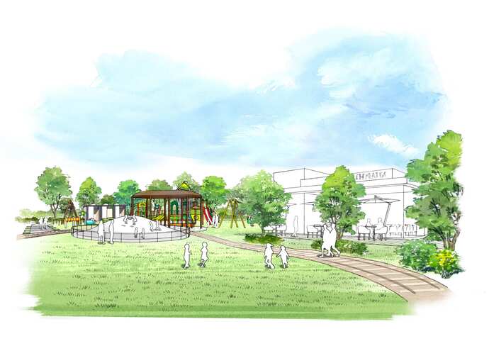 大物公園の整備イメージ