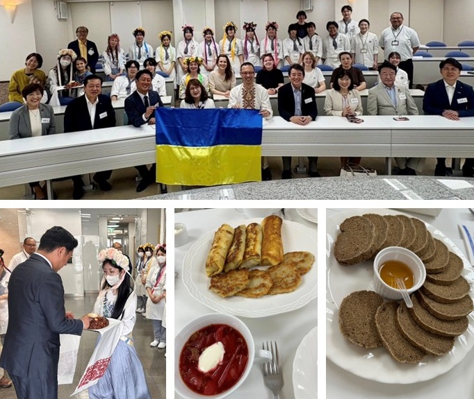 ウクライナ避難親子のための昼餐会