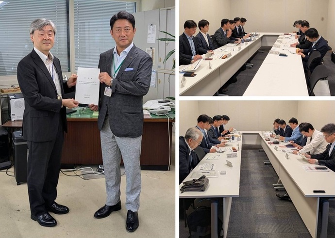 環境省へアスベストの要望及び地元選出国会議員の皆様との意見交換