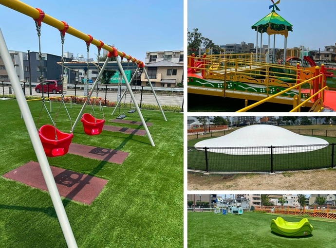大物公園「インクルーシブ遊具」