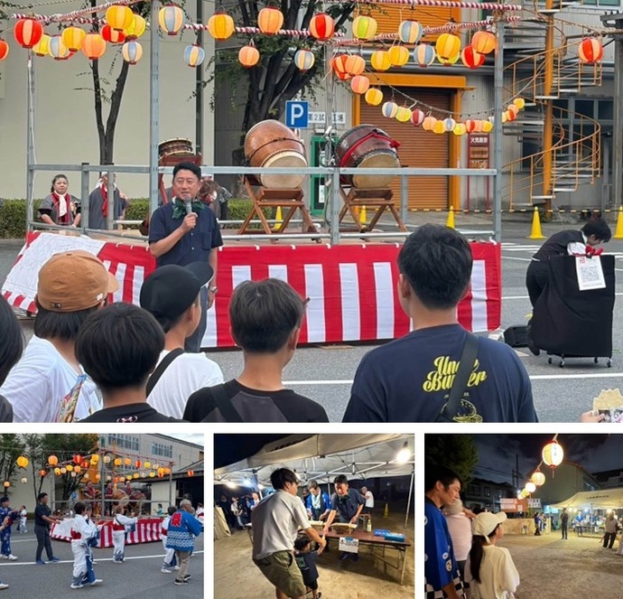 園田北小学校区域の夏祭り&大西東地域の盆踊り