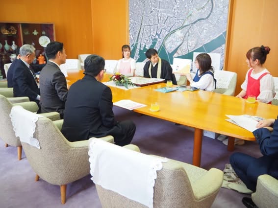 市長表敬
