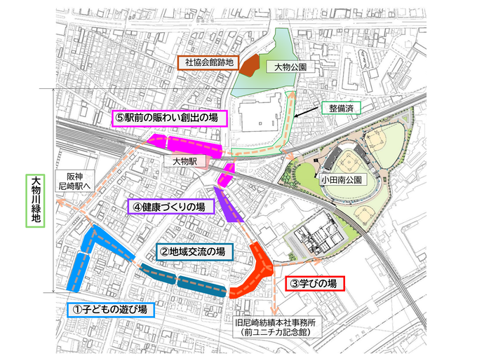 ゾーニング平面図