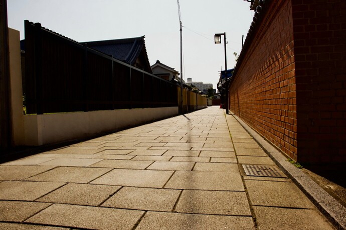 寺町周辺の景観道路